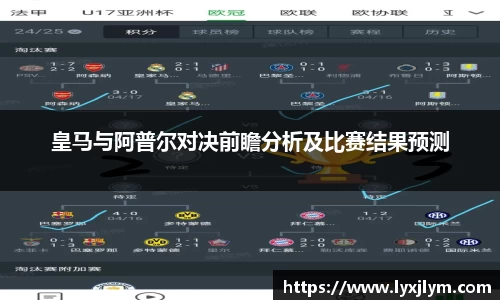 皇马与阿普尔对决前瞻分析及比赛结果预测